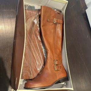 NATURALIZER JOHANNA leather knee high boots. New